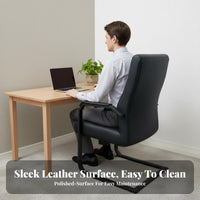 Curved-Frame-Frame Rotating Chair Height Adjustable Office Furniture effortlessRolling Casters Ergonomic Design