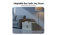 foldable Storage Cabinet Large Capacity foldable Wheeled Box for Dorm Room