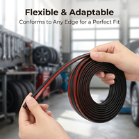 Automotive Sealing Strip Foam Tape, Rubber Seal Strip for Car Door, Truck Sealin #variant:Top Foam Seal Strip