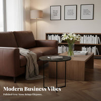 Business design Sofa and Coffee Table Combination Modern Design Reception Seating dense foam Cushioning Office Furnishing sturdy Wood Frame for Businesses, leaders, Interior Designers, Waiting Room