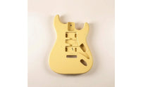 Electric Guitar Two-Horned Body-Contoured Replacement Guitar Body Pre-Drilled for Guitarists