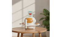 Educational Drawing Robot with Cards Rechargeable Drawing Machine with Cards Interactive Learning Robot Compact for Classroom