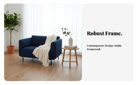 Minimalist Aesthetic Low-Profile Modular Sofa Deep Seat Comfort Sectional Couch Removable Cover Home Furniture Easy to Clean for Apartment Dwellers, Design Enthusiasts, Young Adults, Living Room, Lounge Area