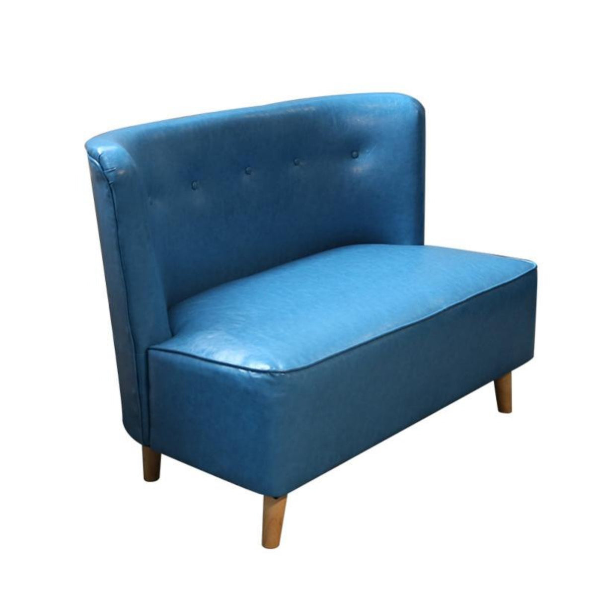 2-Seater Upholstered Banquette Nordic Design Booth Seating Minimalist design Easy Assembly for Restaurant Managers, pairs
