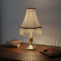 Printed Textile Lampshade French Design Printed Geometric Pattern Design Shade