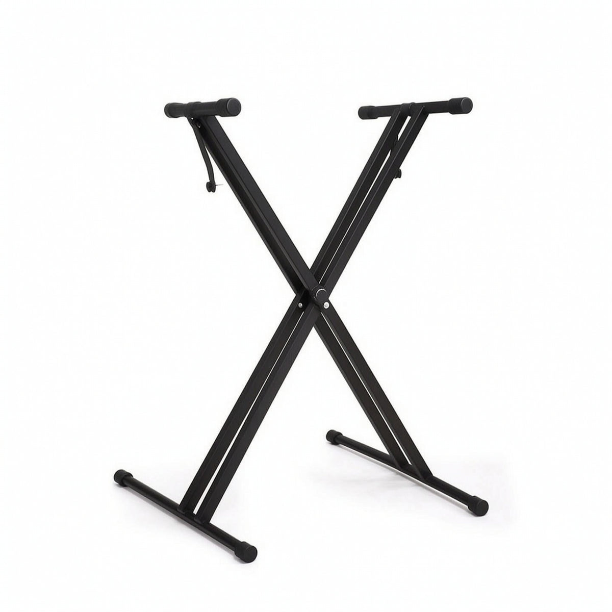 X-Frame Keyboard Stand Adjustable Double-Braced Keyboard Stand Reinforced Lightweight for Keyboardists, Home Practice
