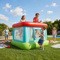 Inflatable Bouncing House PVCBouncer Active Play Inflatable Bouncer for Young Kids