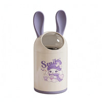 Cartoon Trash Can Wide Opening Household Storage Rounded Cylindrical