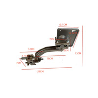 Percussion Pad Tray Clamp Music Equipment Silver