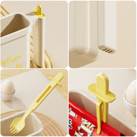 Disposable Instant Noodle Bowl with Lid