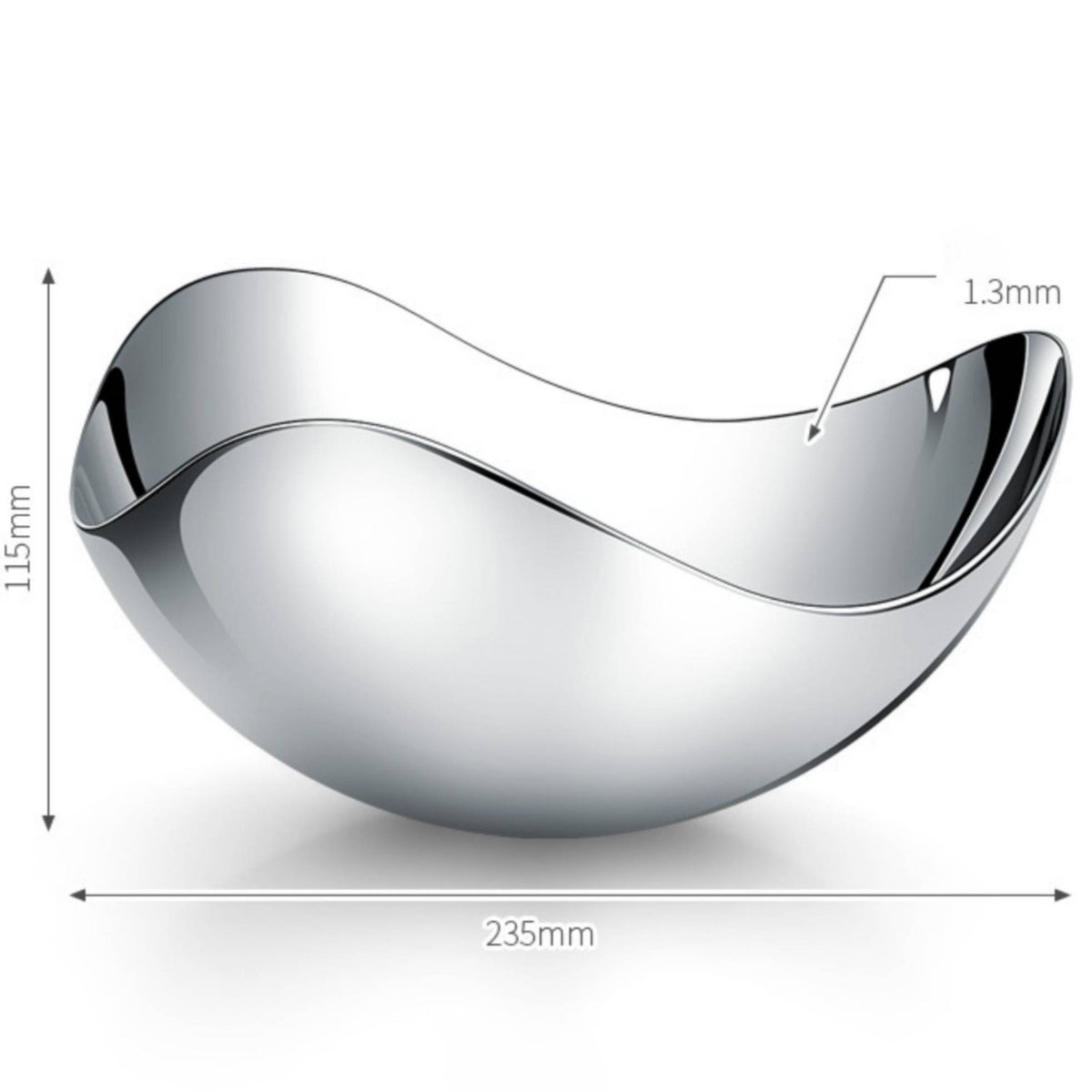 Stainless Steel Fruit Basket Airy Design Metal Fruit Basket Reusable