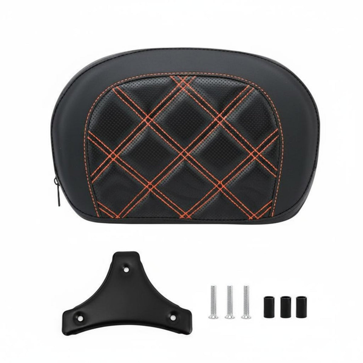 Motorcycle Backrest Pad Comfortable Passenger Sissy Bar Pad for Road Trips