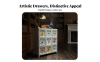 9-Drawer chest of drawers timeless design Chest of Drawers Vintage Design Multi-Functional for Homeowners, Entryway