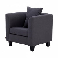 space-saving Design Upholstered 2-Seater Comfortable Upholstered Loveseat Removable and cleanable Cover Sofa high-resilience Foam padding for Business Owners, Apartment Dwellers, Coffee Shop, Small Spaces, Hotel Lobby, Reception Area