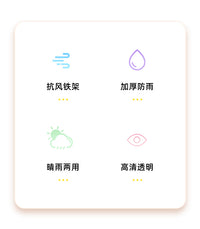 电动车雨棚电瓶车防雨棚电车遮阳伞遮雨篷蓬防晒摩托车防晒挡风罩