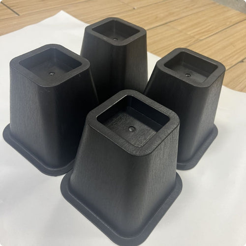 Bed Riser Block Height Increase Plastic Bed Riser Sturdy and Stable for Bedroom
