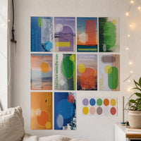 Anime Cartoon Postcards Wall Decor Set for Bedroom Dorm