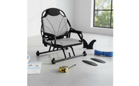 Boat Seat 360-Degree Rotation Swivel Boat Seat Universal Fit Aluminum Frame Kayak Chair for Kayakers, Kayaking, Fishing