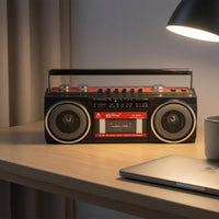 Am Frequency Modulation SW Radio Cassette Recorder Usb Playback Tabletop Radio Recorder Bluetooth Cassette Boombox Power Adapter Power
