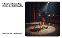 Adjustable Djembe Stand Universal Fit Drum holder Foldable Design for Musicians