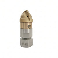 Drain Flushing Nozzle Compact Piping Cleaning Nozzle Leak Resistant for Plumbers