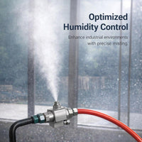 Misting Spray for Heat Exchanger, Industrial Fog Nozzle Stainless Steel, Anti-Clogging Nozzle for Co - Image 4