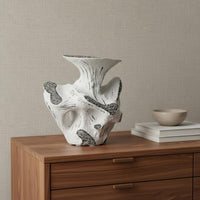Art Vase Stable Base Decorative Vase Easy to Clean Home Decor for Hotel, Sales Office