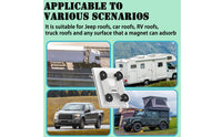 Mounting Bracket Compact Roof Mount with Base Powerful for Rv Owners