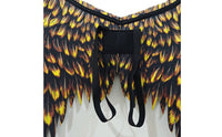 Costume Feathered Appendages with Straps Angelic Angel Feathered Appendages Magical for Cosplayers, Entertainers, Halloween
