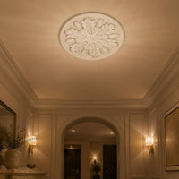 French Design Ceiling Medallion Lightweight French Design Ceiling Rosette