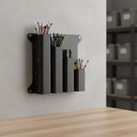 Zip Tie Storage Rack Sturdy Plastic Wall Mounted Zip Tie Rack Pre Drilled Holes