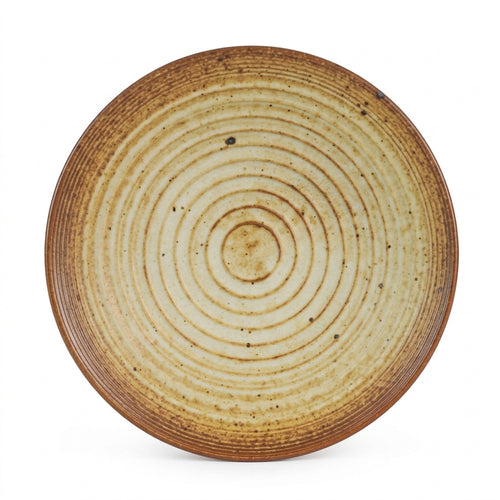 Retro Ceramic Plate, 15-15.9cm Diameter, Brown