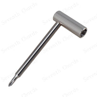Guitar Neck Adjustment Wrench Set with Hex Sockets 7MM/8MM/6.35MM