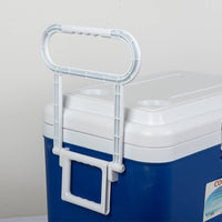 Hard   Chiller with Wheels Rolling Insulated Box with Wheel Heavy-Duty Ice Chest for Picnics