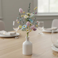 Easter Egg Branch Flexible Stems Artificial Fruit Flower Pick Long-Lasting
