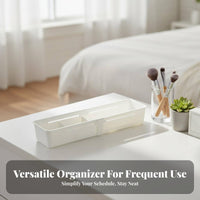 Expandable Drawer Organizer Space Saving Adjustable Drawer Divider Versatile Retractable Storage Box for Washroom, Bedroom, Kitchen