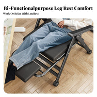 Ergonomic Recliner with Footrest Support Office Furniture for Study Room