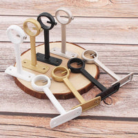 Metal Curtain Rod Bracket Sturdy Single Rod Bracket Easy to Install Metal Curtain Mount for Wall