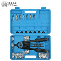 Manual Rivet Gun Kit 110pcs with Alloy Steel Body