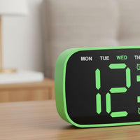 LED Digital Alarm Clock Modern Design Large Display Digital Clock for Seniors