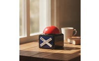Portable Handheld Buzzer Compact Buzzer with Dome Button Interactive Small Loud for Game Nights