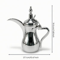 Middle Eastern Coffee Pot Traditional Arabic-Style Teapot Easy to Purified Drink Server for Tea Time