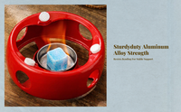 Thickened aluminum hot pot for winter cooking