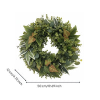 Eucalyptus Wreath Realistic Look Artificial Eucalyptus Wreath for Easter, Wall