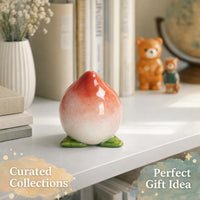 Ceramic Fruit Figurines Home Decoration, Hand-Painted Fruit Sculpture for Desk, White Porcelain Frui - Image 5