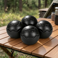 4 Pieces Non-Slip Camping Chair Feet Portable Ground-Stabilizing Chair Feet Lightweight Furniture Leg Protectors for Outdoor