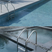 Stainless Steel Pool Ladder Slip-Resistant Pool Ladder with Handrails Heavy Duty