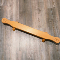 Wood Upper-Body Training Board Ergonomic Upper-Body Press Support Board Multi-Functional Workout Gear