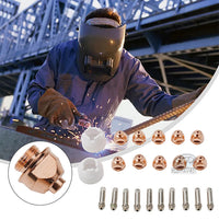 PCH51 Electrode Nozzle Plasma Cutter Torch Consumables Kit 22PCS