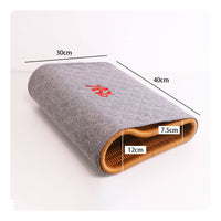 Rattan Neck Pillow Ergonomic Hollow Breathable Pillow Comfortable for Rest, Rest